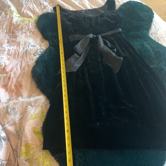 GAP Velvet Silk Dress with Sash Size 4 - Picture 8 of 8